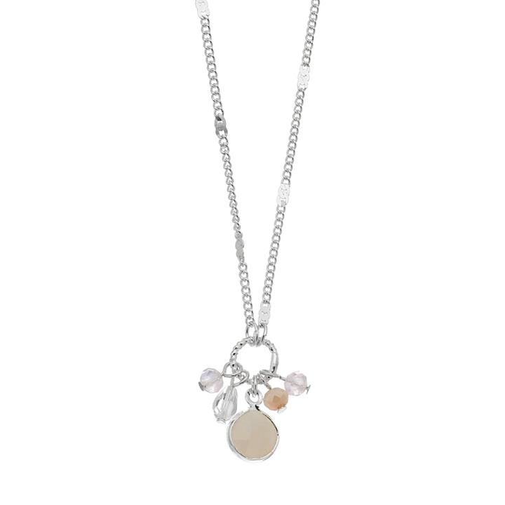 Lc Lauren Conrad Beaded Cluster Pendant Necklace, Women's, White