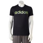 Men's Adidas Linear Graphic Tee, Size: Medium, Black