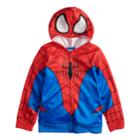 Boys 4-12 Jumping Beans&reg; Marvel Spider-man Costume Zip Hoodie, Size: 12, Brt Red