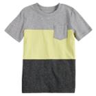 Boys 4-10 Jumping Beans&reg; Colorblock Pocket Tee, Size: 8, Grey