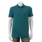 Big & Tall Marc Anthony Slim-fit Slubbed Polo, Men's, Size: 2xlt, Brt Blue