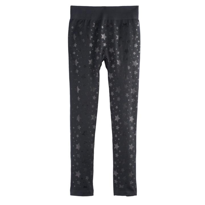 Girls 7-16 So&reg; Seamless Fleece-lined Leggings, Size: Small, Oxford
