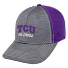 Adult Top Of The World Tcu Horned Frogs Upright Performance One-fit Cap, Men's, Med Grey