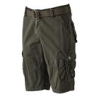 Men's Xray Belted Cargo Shorts, Size: 40, Grey