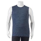 Big & Tall Tek Gear&reg; Space-dyed Muscle Tee, Men's, Size: Xxl Tall, Blue