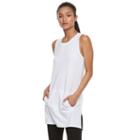 Women's Tek Gear&reg; French Terry Pocket Tunic, Size: Xs, White