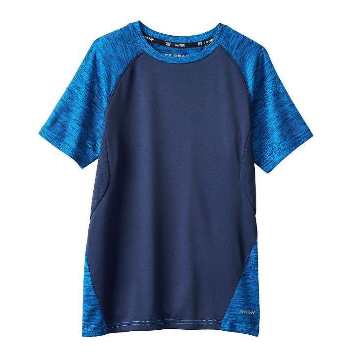 Boys 8-20 Tek Gear&reg; Space-dyed Tee, Boy's, Size: Medium, Dark Blue