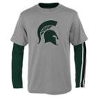 Boys 8-20 Michigan State Spartans Squad Tee Set, Boy's, Size: L(14/16), Green Oth