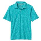 Boys 8-20 Urban Pipeline&reg; Ultimate Slubbed Polo, Boy's, Size: Medium, Turquoise/blue (turq/aqua)