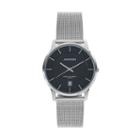 Armitron Men's Mesh Watch - 20/5123bksv, Size: Medium, Silver