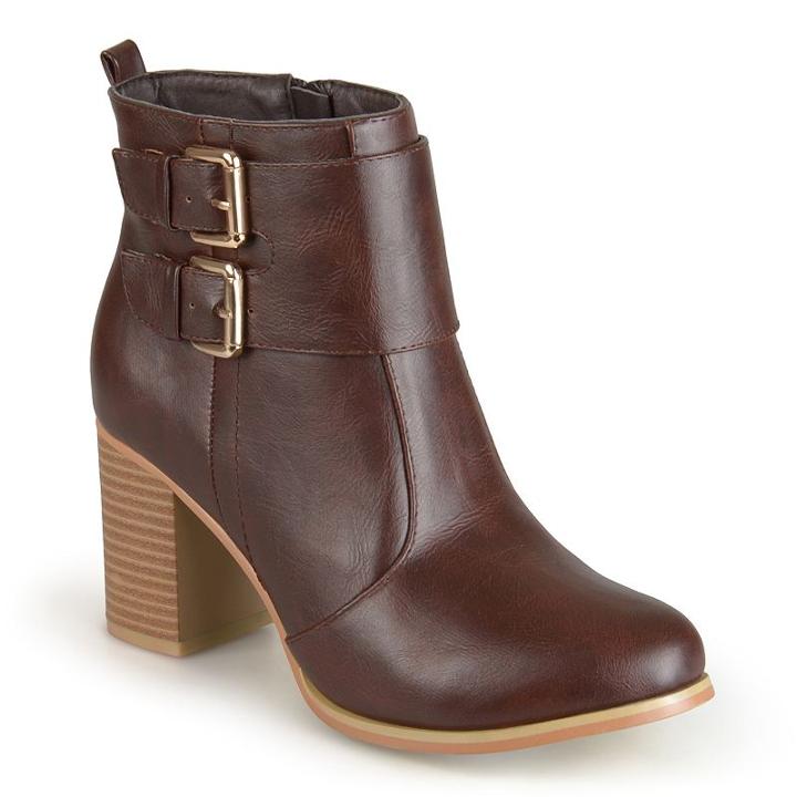 Journee Collection Port Women's Ankle Boots, Girl's, Size: 7, Brown