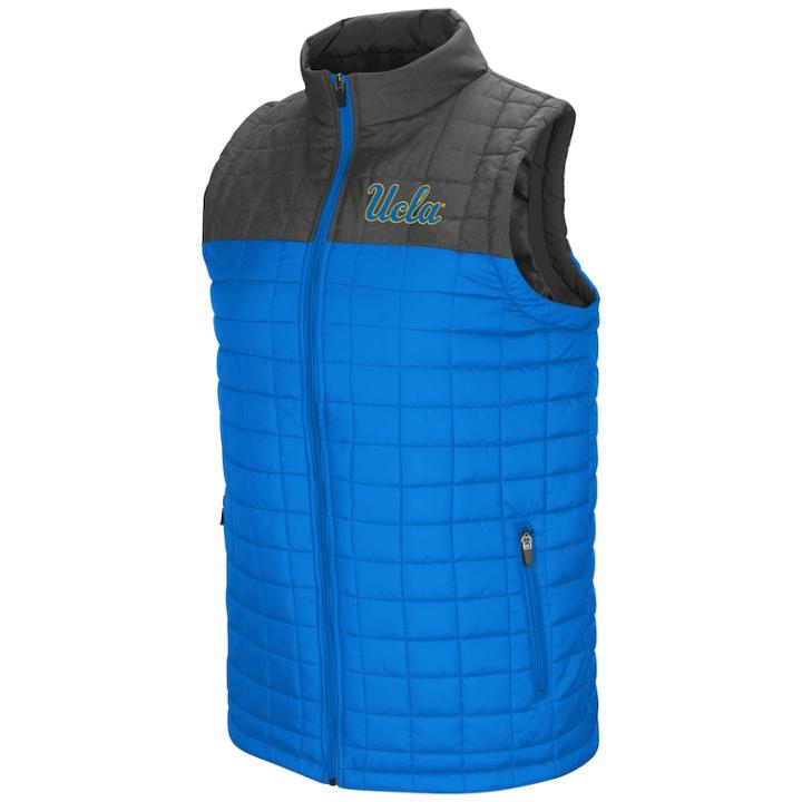Men's Ucla Bruins Amplitude Puffer Vest, Size: Small, Blue (navy)