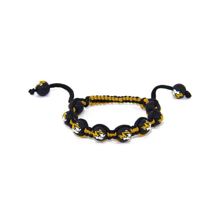 Missouri Tigers Bead Bracelet, Girl's, Multicolor