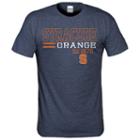 Men's Syracuse Orange Right Stack Tee, Size: Medium, Blue (navy)