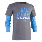 Boys 4-7 Under Armour 100% Beast Mock Layer Tee, Size: 6, Oxford