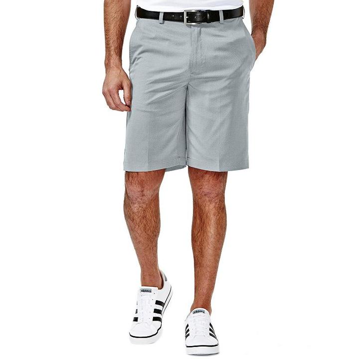 Men's Haggar&reg; Cool 18&reg; Solid Oxford Shorts, Size: 32