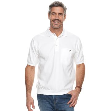 Men's Safe Harbor Banded-bottom Polo, Size: Xxl, White