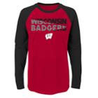 Boys 4-18 Wisconsin Badgers Flux Tee, Size: 6-7, Dark Red