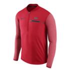 Men's Nike Ole Miss Rebels Coach Pullover, Size: Large, Red