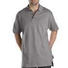 Men's Dickies Pique Polo, Size: Xl, Grey