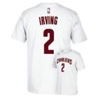 Men's Adidas Cleveland Cavaliers Kyrie Irving Player Tee, Size: Small, White