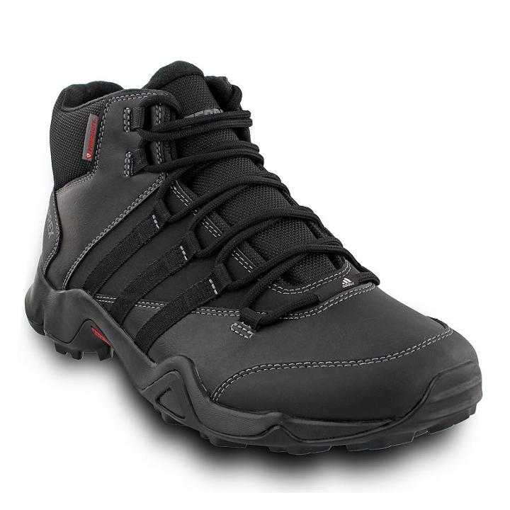 Adidas Outdoor Terrex Ax2r Beta Mid Cw Men's Winter Hiking Shoes, Size: 9, Black