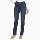 Women's Gloria Vanderbilt Willow Straight-leg Jeans, Size: 12 Short, Med Blue