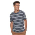 Men's Urban Pipeline&reg; Pattern Tee, Size: Xl, Dark Blue