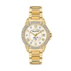 Bulova Women's Marine Star Diamond Stainless Steel Watch - 98r235, Yellow