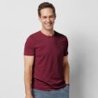 Men's Sonoma Goods For Life&trade; Flexwear Classic-fit Stretch Tee, Size: Large, Dark Red