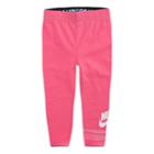 Girls 4-6x Nike Logo Graphic Leggings, Size: 4, Med Pink