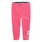 Girls 4-6x Nike Logo Graphic Leggings, Size: 4, Med Pink