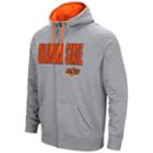 Men's Campus Heritage Oklahoma State Cowboys Full-zip Hoodie, Size: Xxl, Silver