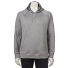 Men's Tek Gear&reg; Performance Fleece Embossed Pullover Hoodie, Size: Small, Light Grey