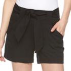 Women's Apt. 9&reg; Black Soft Shorts, Size: 10