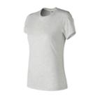 Women's New Balance Heather Tech Short Sleeve Tee, Size: Medium, White