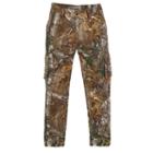 Men's Realtree Earthletics Modern-fit Camo Cargo Pants, Size: 46x32, Brown Over