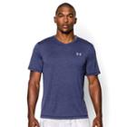 Mens' Under Armour Tech V-neck Tee, Men's, Size: Medium, Blue (navy)