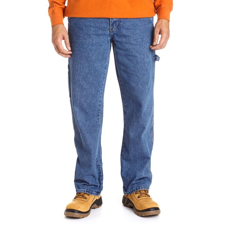 Men's Stanley 5-pocket Denim Jeans, Size: 32x32, Med Blue
