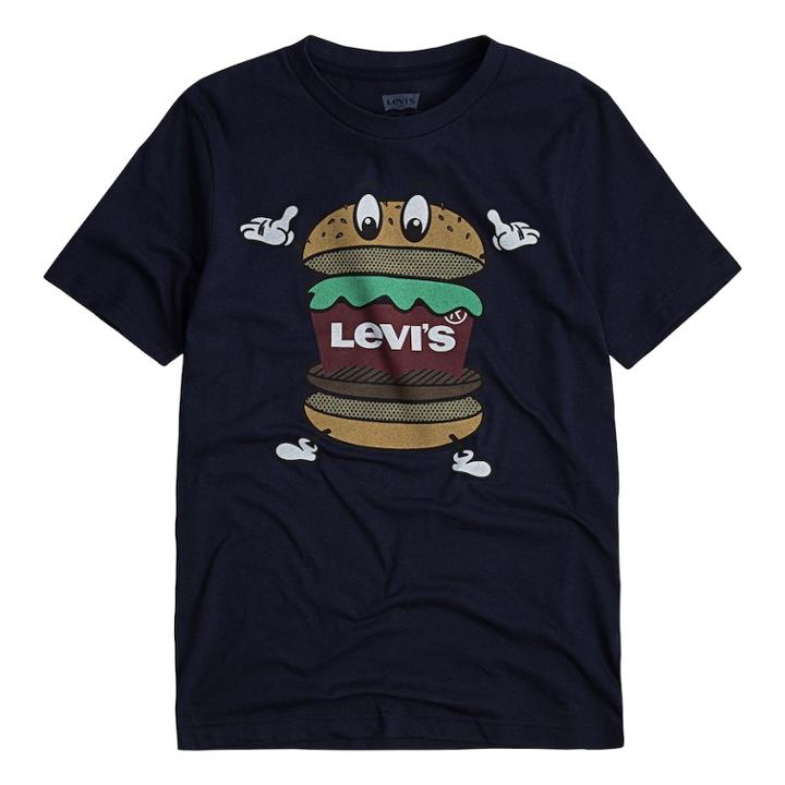 Boys 8-20 Levi's&reg; Hamburger Tee, Size: Small, Blue (navy)