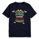 Boys 8-20 Levi's&reg; Hamburger Tee, Size: Small, Blue (navy)
