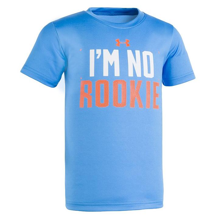 Boys 4-7 Under Armour I'm No Rookie Graphic Tee, Size: 7, Brt Blue