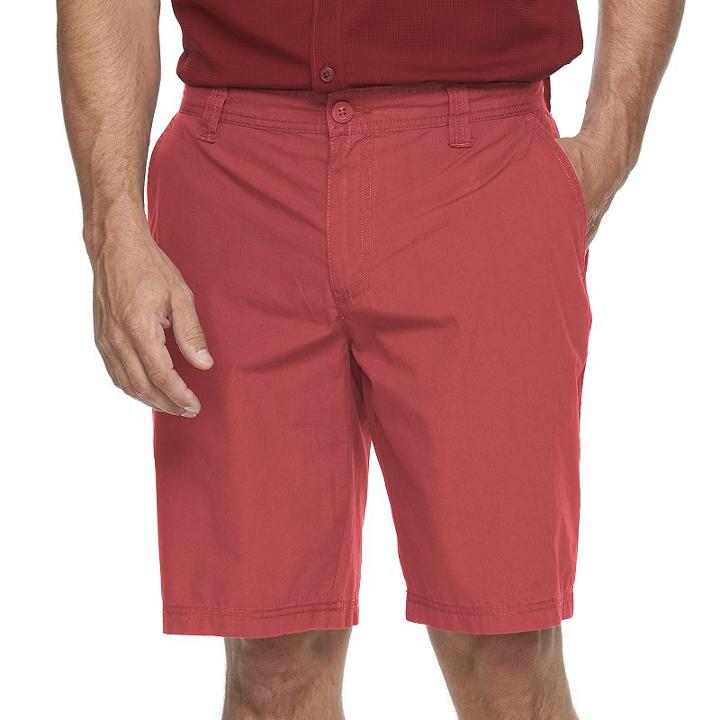Men's Columbia Omni-shade Angus Springs Shorts, Size: 36, Light Pink