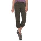 Petite Sonoma Goods For Life&trade; Twill Convertible Pants, Women's, Size: 6 Petite, Dark Green