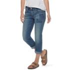 Women's Sonoma Goods For Life&trade; Slim Boyfriend Jeans, Size: 8, Dark Blue