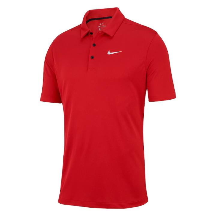 Men's Nike Performance Polo, Size: Small, Dark Pink