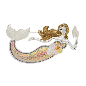 Napier Mermaid Pin, Women's, Multicolor