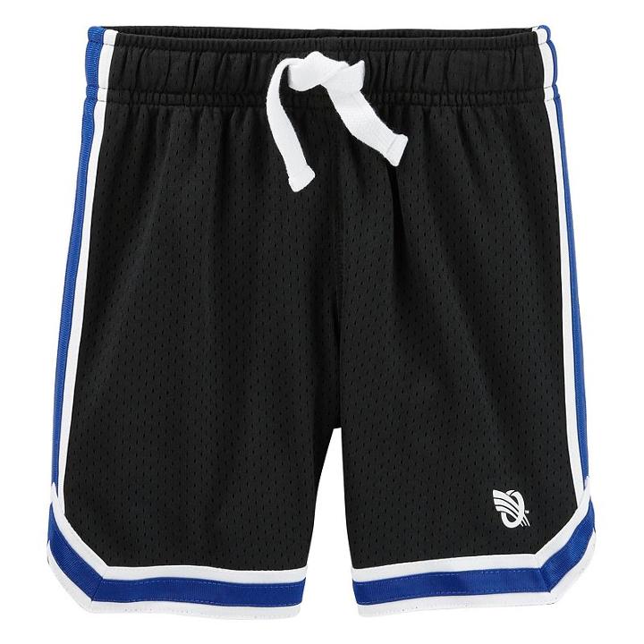 Boys 4-8 Oshkosh B'gosh&reg; Mesh Shorts, Size: 4, Black