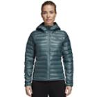 Women's Adidas Varilite Hooded Jacket, Size: Medium, Med Green