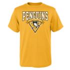 Boys 8-20 Pittsburgh Penguins Banner Tee, Size: M 10-12, Yellow